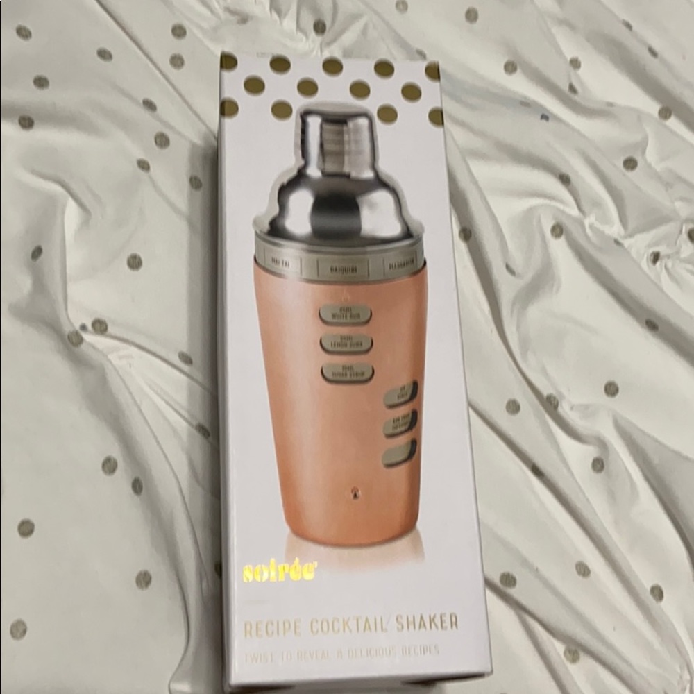 Brand new soirée cocktail shaker